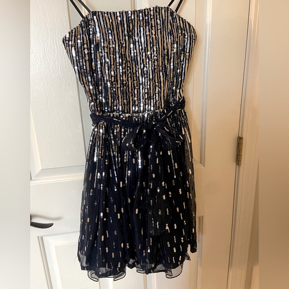 City Studio Juniors Formal Strapless Dress Size 7